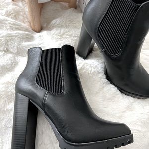 4.5” Chelsea Faux Leather Boot